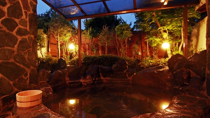 【2連泊でお得に♪】手作りのビストロフレンチ＆６種の天然貸切温泉で癒しの空間をお楽しみ下さい♪